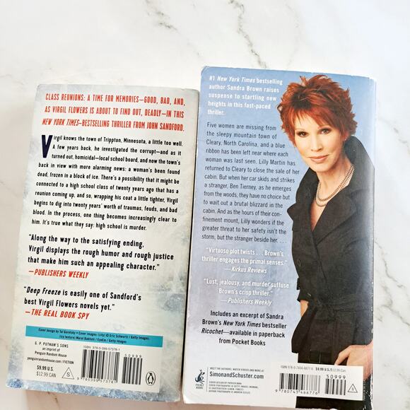 Thriller Paperback Book Bundle - Picture 2 of 5